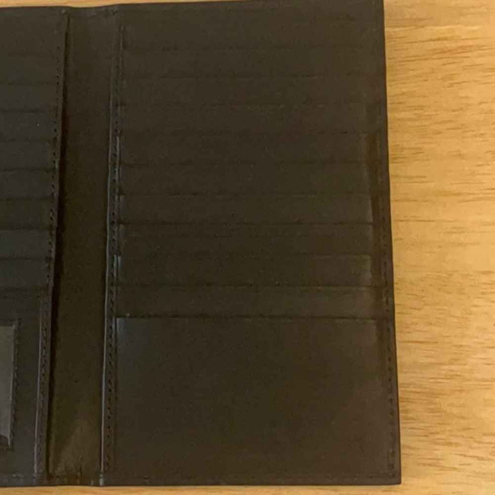 AG Black Leather Wallet RDID - Picture 4 of 9
